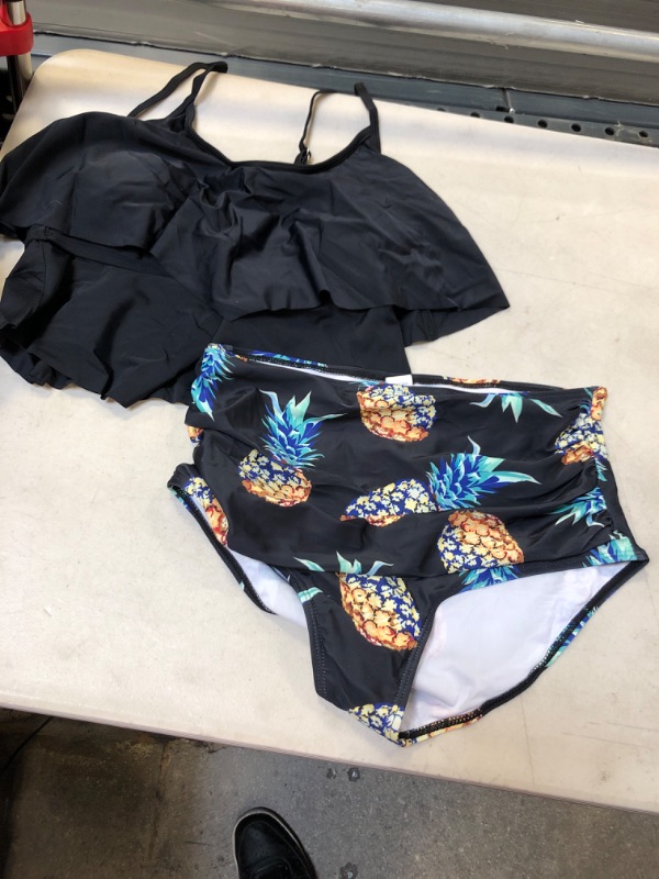 Photo 1 of 2 PIECE BATHING SUIT 
SIZE SMALL 