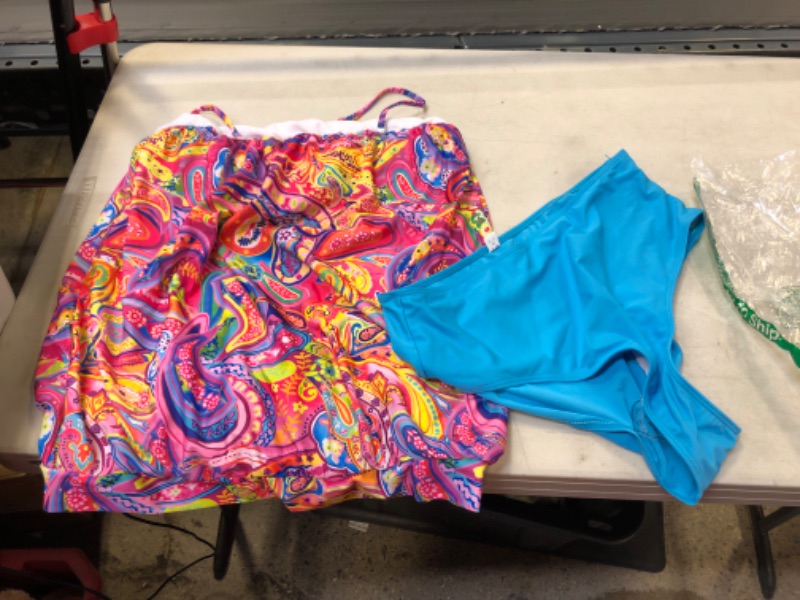 Photo 1 of 2 PIECE BATHING SUIT 
SIZE XL