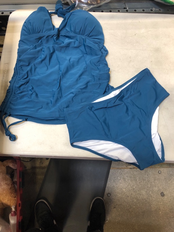 Photo 1 of 2 PIECE BATHING SUIT 
SIZE LARGE 