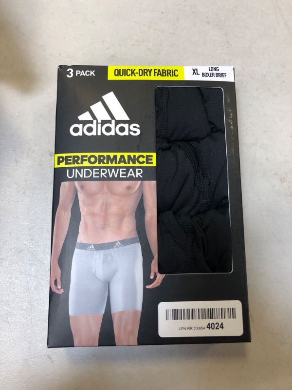 Photo 2 of adidas Men's Performance Long Boxer Brief Underwear (3-Pack)
OPEN BOX ITEM 