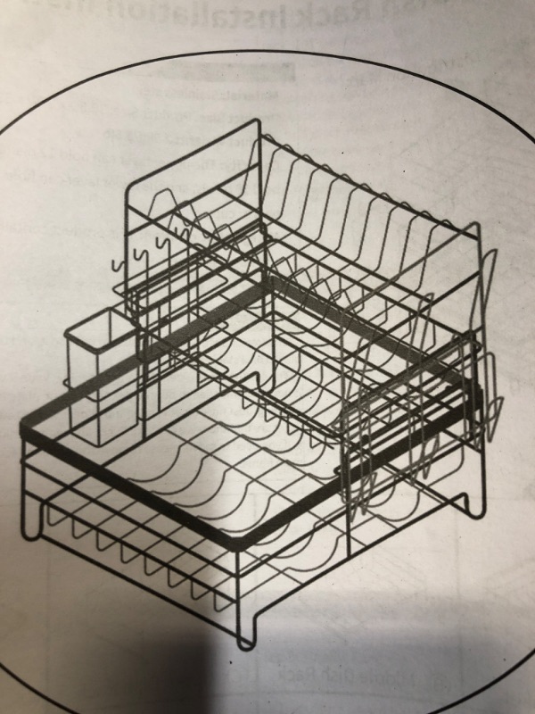 Photo 1 of 3 Tier Dish Drying Rack