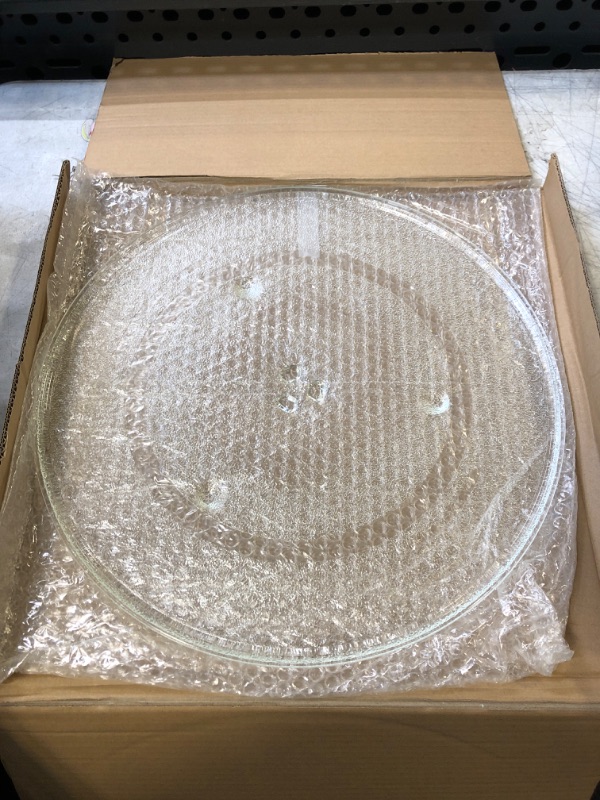 Photo 2 of 16.5’’ Panasonic Compatible Microwave Glass Plate/Microwave Glass Turntable Plate Replacement - Equivalent to Panasonic Part Number F06014M00AP