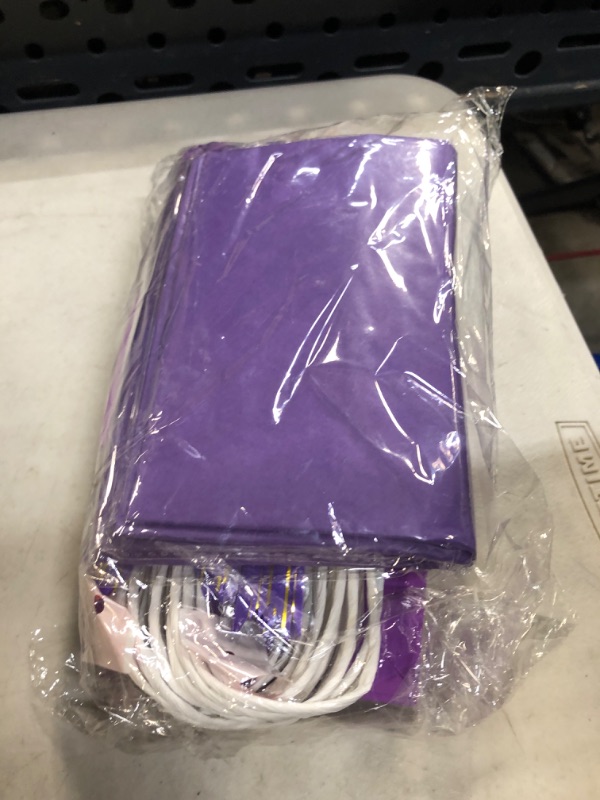 Photo 2 of TIMBLESSING 24 purple Bulk Kraft Party Gift Bags With 24 Sheets of purple Wrapping Paper, Mini Small?4.7x2.3x5.9Inch Gift Bag, Gift Bags for Wedding, Birthday, Party Supplies and Gifts purple(Mini)