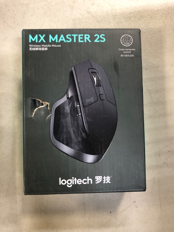 Photo 2 of Logitech MX Master 2S - Wireless Mouse - Graphite******Factory Sealed