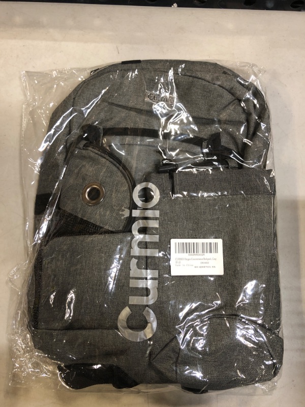 Photo 2 of CURMIO Portable Oxygen Concentrator Backpack, POC Carrying Bag Compatible with Inogen, OxyGo and Caire Units, Bag Only, Gray (Patent Pending)