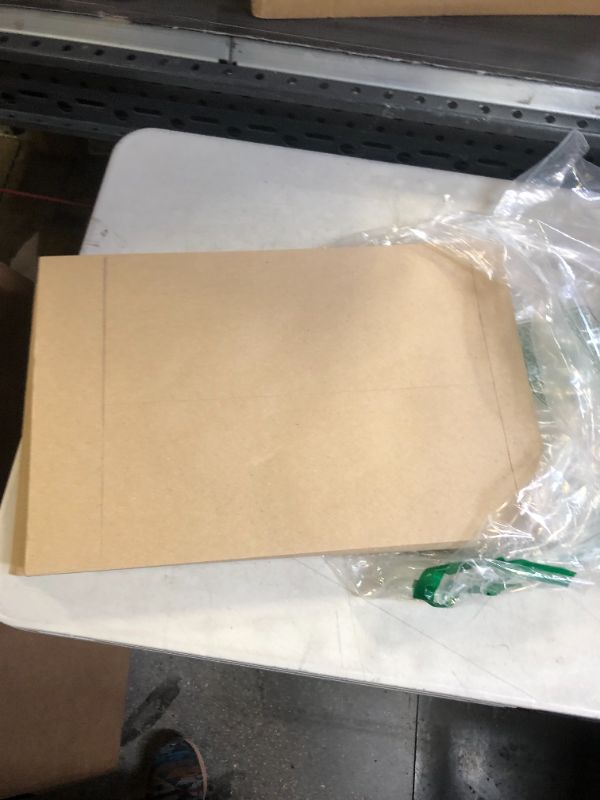 Photo 2 of LUXPaper TerraBoard Mailers w/ Zip Stick, Perfect for Flat or Bulky Materials, Catalogs and Mailings, 10pt Brown, Size: 12 1/2 x 19, Pack of 50 12 1/2" x 19"