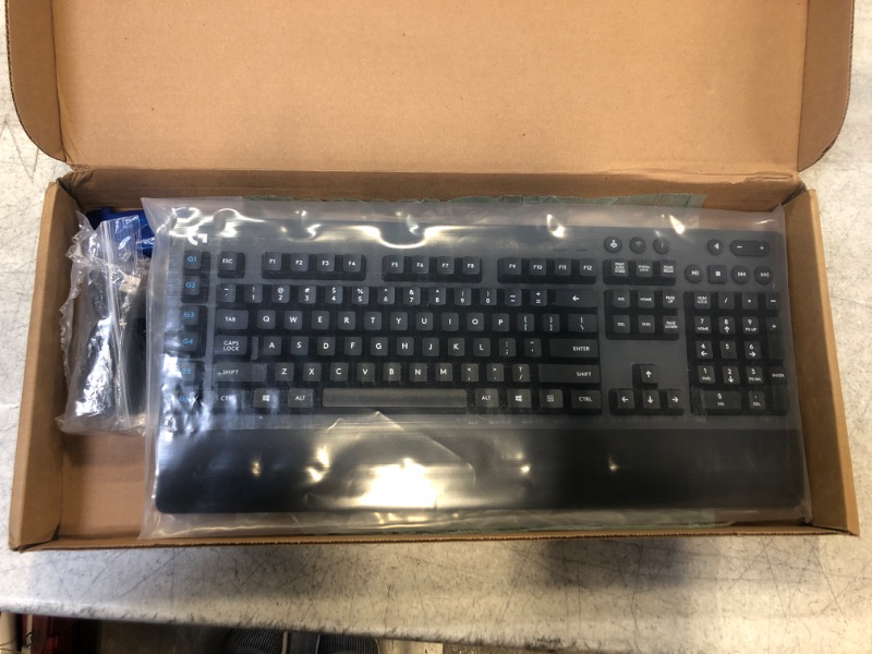 Photo 3 of Logitech G613 LIGHTSPEED Wireless Mechanical Gaming Keyboard, Multihost 2.4 GHz + Bluetooth Connectivity (Renewed)