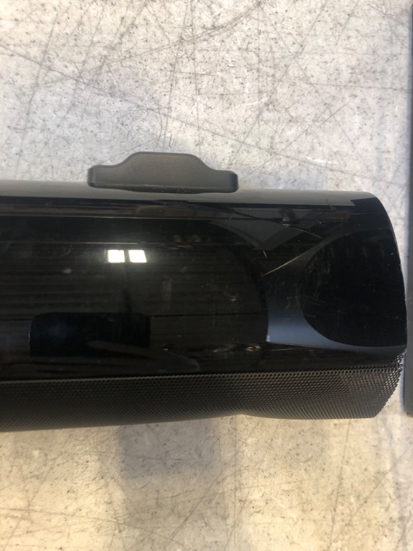 Photo 1 of Wohome Sound Bars for TV with Subwoofer, 28-INCH 120W Ultra Slim Surround Soundbar Speakers System with Wireless Bluetooth 5.0 HDMI-ARC Optical RCA USB AUX Input,Works with 4K & HD TVs,Model S99
+++++++VISIBLE SCRATCHES ON SOUNDBAR;  SCUFF MARKS ON CORNER