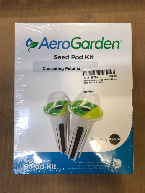 Photo 2 of AeroGarden Cascading Petunia Flower Seed Pod Kit (6-pod) Cascading Petunias 6------FACTORY SEALED