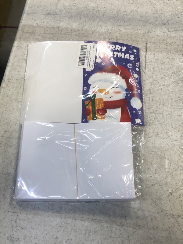 Photo 2 of LOMIMOS 24PCS Christmas Greeting Card,Hand Drawn Cartoon Animal Card with Envelopes,New Years Card in 6 Assorted Designs