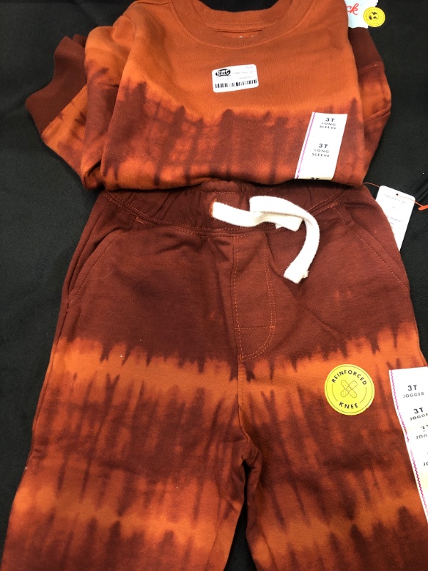 Photo 1 of BOYS 2 PC SET BROWN  SIZE 3T