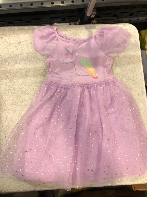 Photo 2 of Kids Small & 5T Clothing. 3 items (2 dresses, 1 t-shirt)