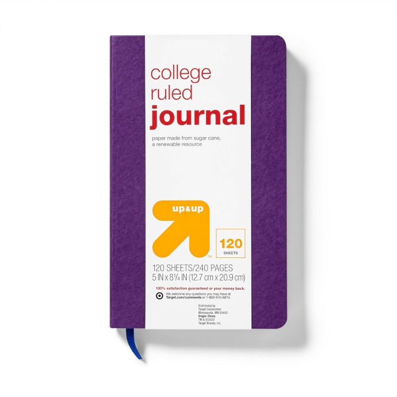 Photo 1 of 2 PACK - College Ruled Journal - up & up