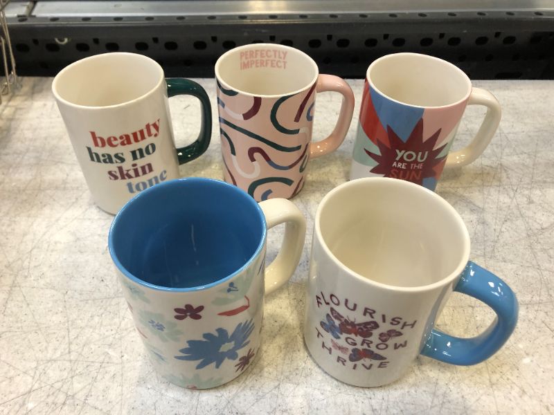 Photo 1 of 5 PACK OF MUGS