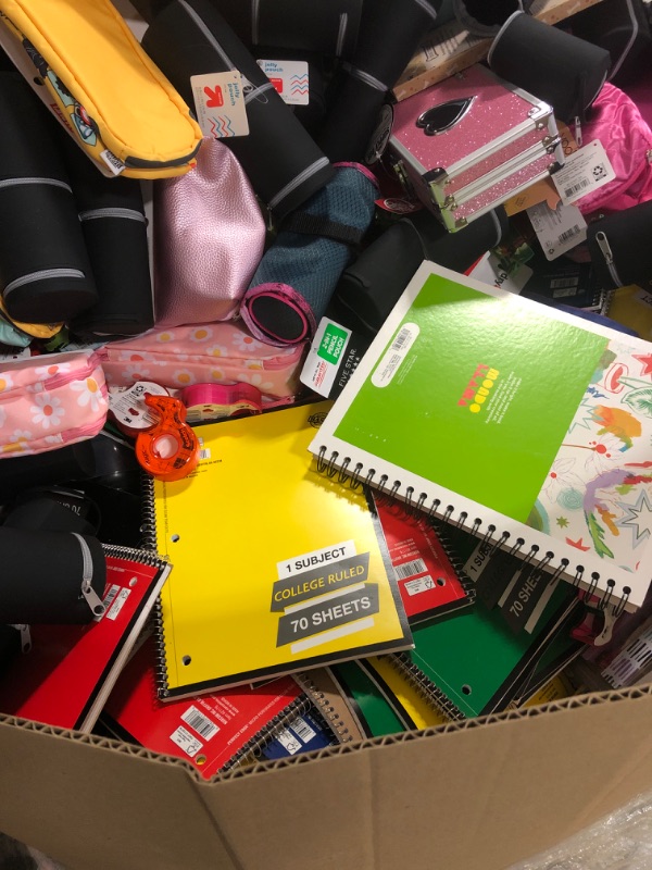 Photo 2 of 500-700 big box of office supplies and miscellaneous items