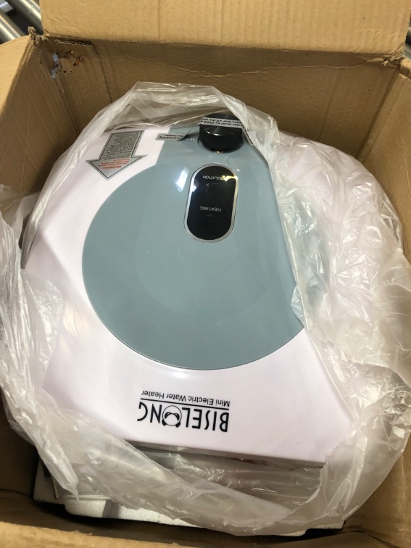 Photo 5 of 110V-120V 1.5Kw Electric Tank Hot 2.5 Gallon Water Heater Storage?Small Under Sink Counter RV TR Endless Trailer Kitchen Compact Point-of-Use,1 PCs 16” Long 1/2”FIP Stainless Steel Water Hoses 9.5L