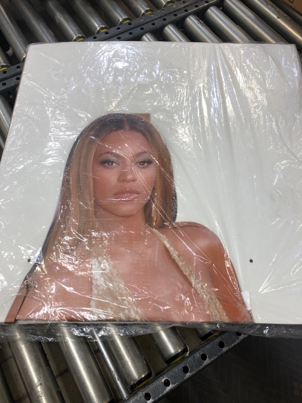 Photo 2 of Lifesize Cardboard Cutout Poster Standee | Give This Life Size Standup Merch As Gift to Any Fan | Perfect for Parties, Events, Photobooth Prop, and in Your Room (Beyonce)