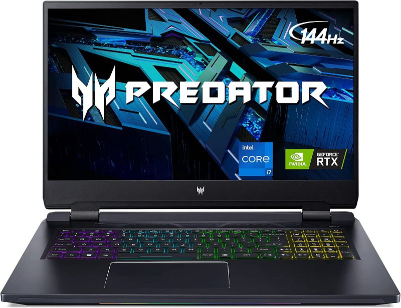 Photo 1 of Acer Predator Helios 300 Gaming Laptop | 12th Gen Intel i7-12700H | GeForce RTX 3060 GPU | 17.3" Full HD 144Hz 3ms IPS Display | 16GB DDR5 | 512GB Gen 4 SSD | Killer Wi-Fi 6E | PH317-56-70XJ
