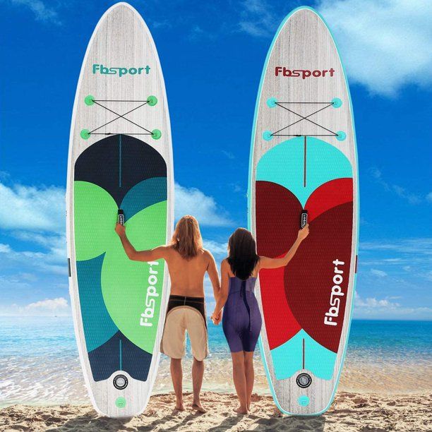 Photo 1 of Fbsport 10'6" Inflatable Stand Up Paddle Board Surfboard with All Accessories for Adults Kids Women Men (FACTORY SEALED OPENED FOR PHOTOS) (SIMILAR TO STOCK PHOTO)