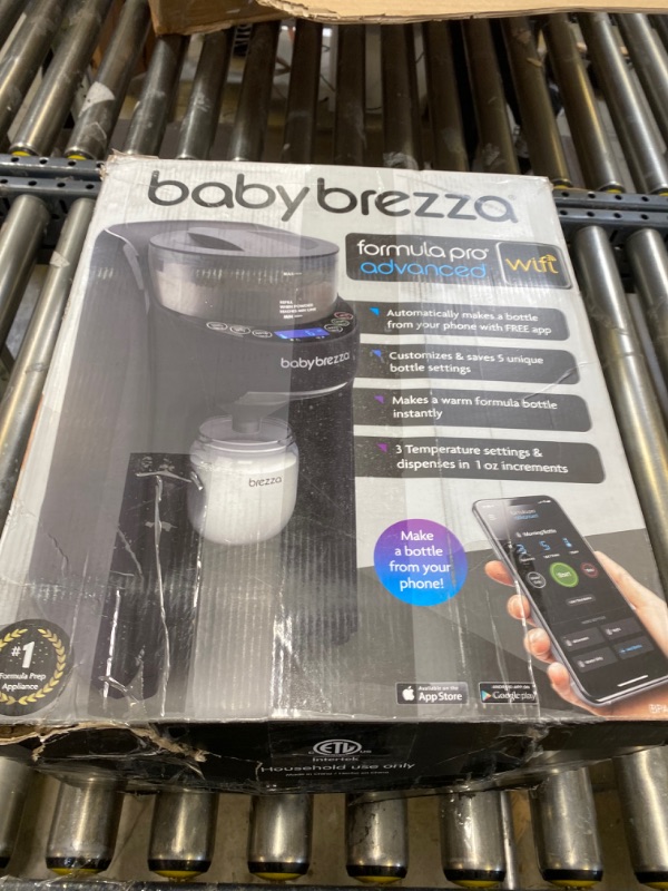 Photo 6 of Baby Brezza Formula Pro Mini Baby Formula Maker – Small Baby Formula Mixer Machine Fits Small Spaces and is Portable for Travel– Bottle Makers Makes The Perfect Bottle for Your Infant On The Go Advanced, WiFi