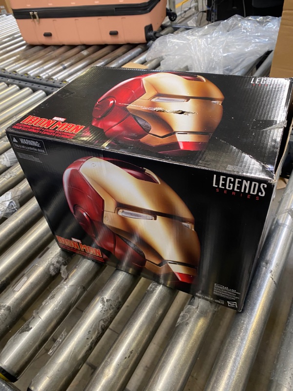 Photo 3 of Hasbro Iron Man Electronic Helmet Avengers Legends Gear