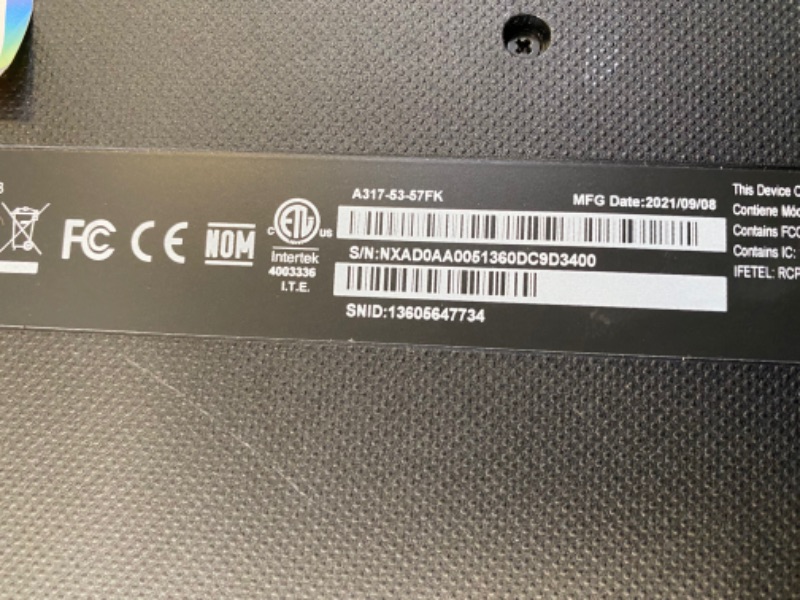 Photo 5 of Acer 2022 Aspire 3 Laptop | 17.3" FHD IPS Display | Intel 11th Gen 4-Core i5-1135G7 | Iris Xe Graphics | HDMI | WiFi AC | BT | RJ-45 | Webcam | w/HDMI (12GB RAM | 1TB PCIe SSD)