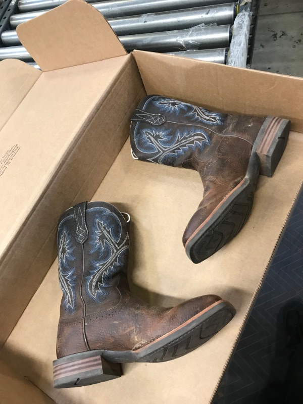 Photo 2 of ARIAT Men's Quickdraw Western Boot 8.5 Brown Oiled Rowdy