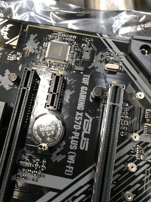 Photo 1 of ASUS AM4 TUF Gaming X570-Plus (Wi-Fi) AM4 Zen 3 Ryzen 5000 & 3rd Gen Ryzen ATX Motherboard with PCIe 4.0, Dual M.2, 12+2 with Dr. MOS Power Stage