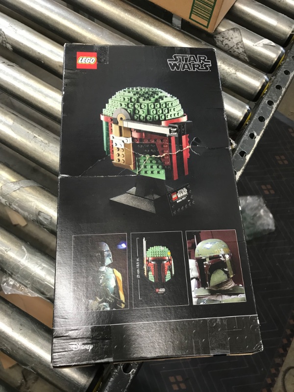 Photo 2 of LEGO Star Wars Boba Fett Helmet 75277 Building Kit, Cool, Collectible Star Wars Character Building Set (625 Pieces), Multicolor