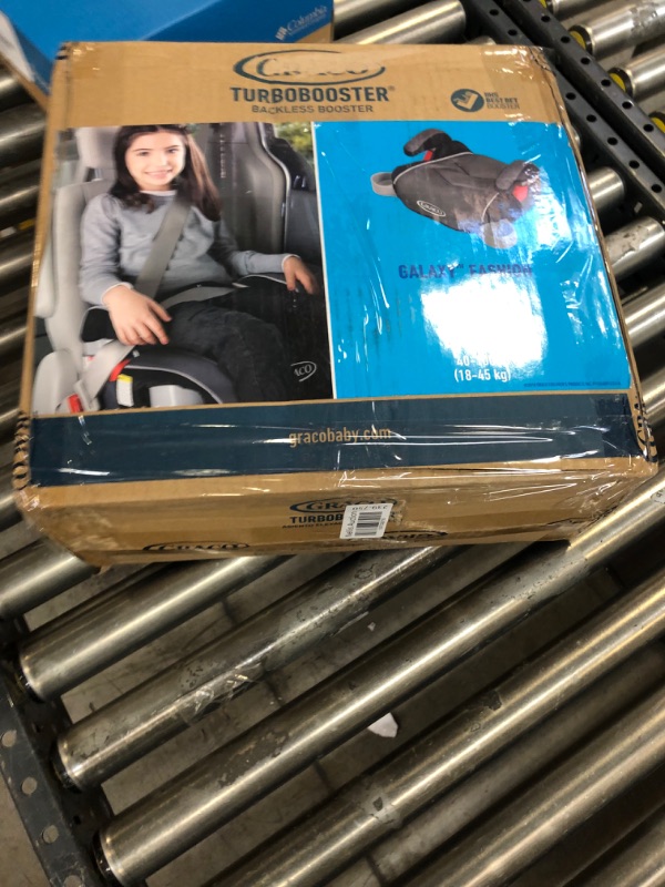 Photo 1 of Graco TurboBooster Backless Booster Car Seat, Galaxy - fabric breaks