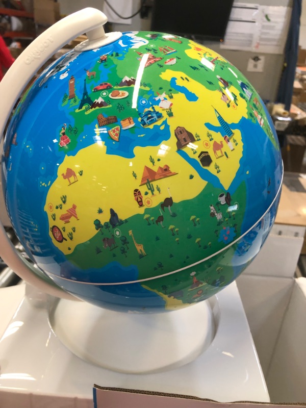 Photo 2 of Orboot by PlayShifu - Earth and World of Dinosaurs (app Based) Set of 2 Interactive AR Globes for STEM Learning at Home