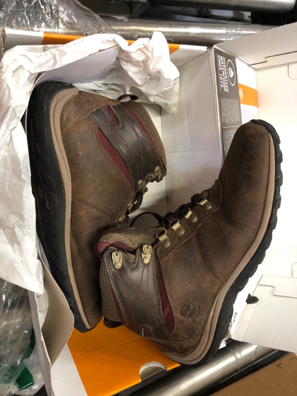 Photo 2 of Timberland Women's Norwood Mid Waterproof Hiking Boot 10 Dark Brown