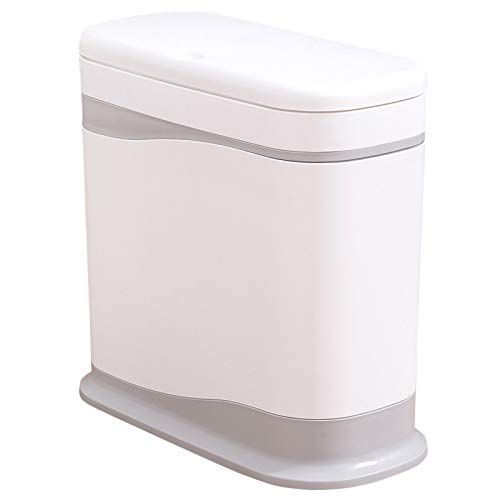 Photo 1 of  Bathroom Trash Can with Lid
