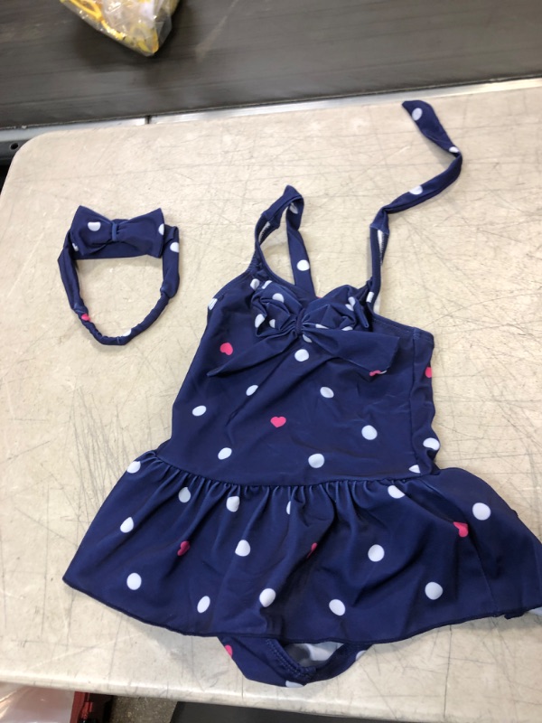 Photo 1 of 18 m baby girl swimsuit set 