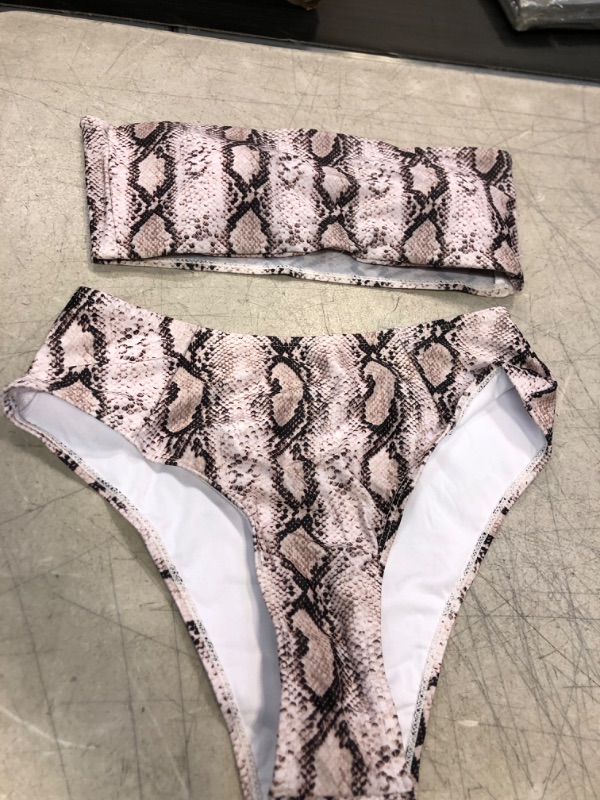 Photo 1 of 2 pcs snakeskin swimsuit 