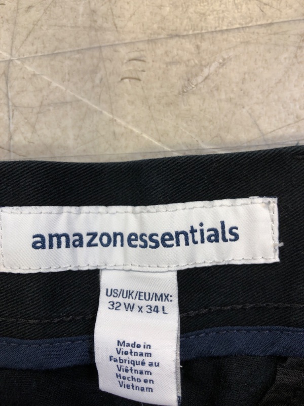Photo 2 of AMAZON ESSENTAILS SIZE 32Wx34L WOMENS DRESS PANTS 