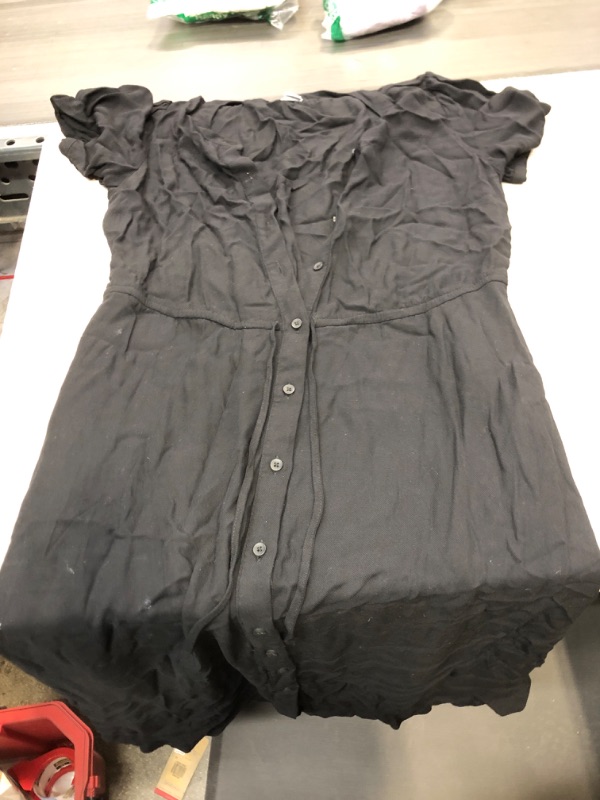 Photo 1 of amazon essentials size small black dress 