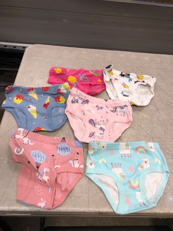 Photo 1 of BENETIA GIRLS PANTIES COTTON 6 - PACK SIZE 3T/4T 