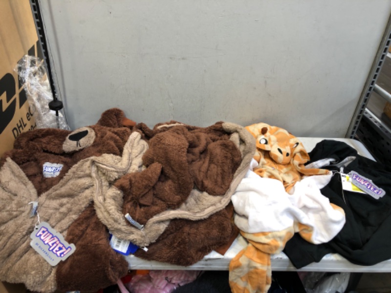 Photo 1 of 4 COUNT ADULT ONESIES ( SIZE: 2 L , 2 MED ) 