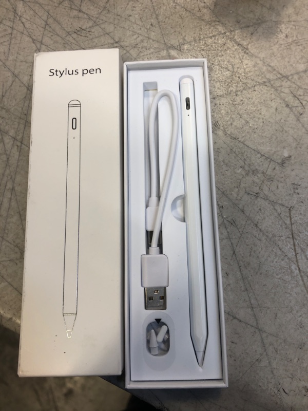 Photo 2 of Stylus Pen for iPad(2022-2018) with Palm Rejection&Tilt Function, Smart Active iPad Pencil 1st Generation for iPad 10/9/8/7/6th Gen, iPad Air 5/4/3rd Gen, iPad Pro 12.9/11", iPad Mini 6/5