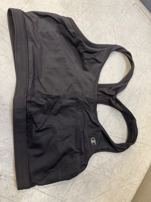 Photo 1 of BLACK, CHAMPION SPRTS BRA, SIZE L