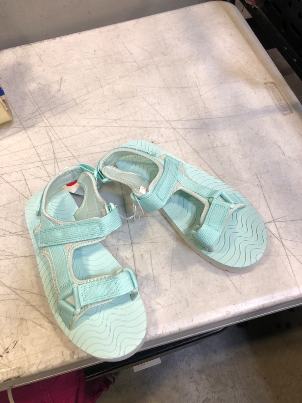 Photo 1 of  GIRLS MINT GREEN SANDALS ( SIZE: 5)
