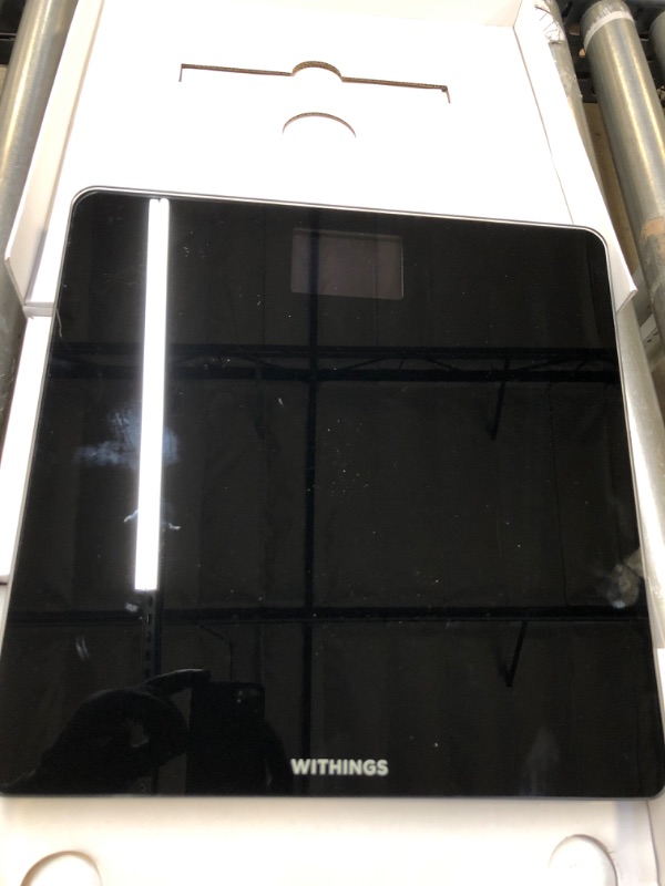 Photo 2 of Withings Body Smart Weight & BMI Wi-Fi Digital Scale, with smartphone app, Black