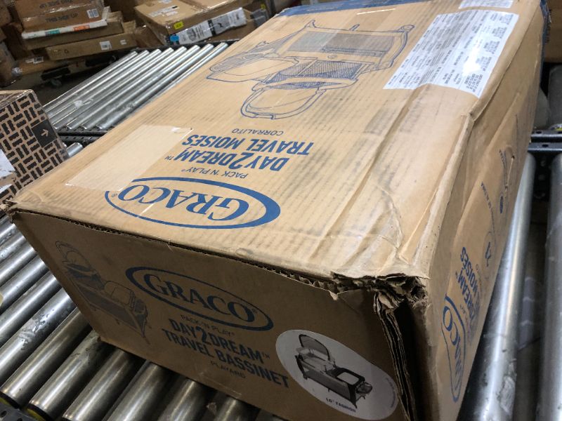 Photo 1 of Graco Pack 'n Play Day2Dream Travel Bassinet Playard | Features Portable Bassinet, Diaper Changer, and More, Lo, Lo - - - PACKAGING UNOPENED 