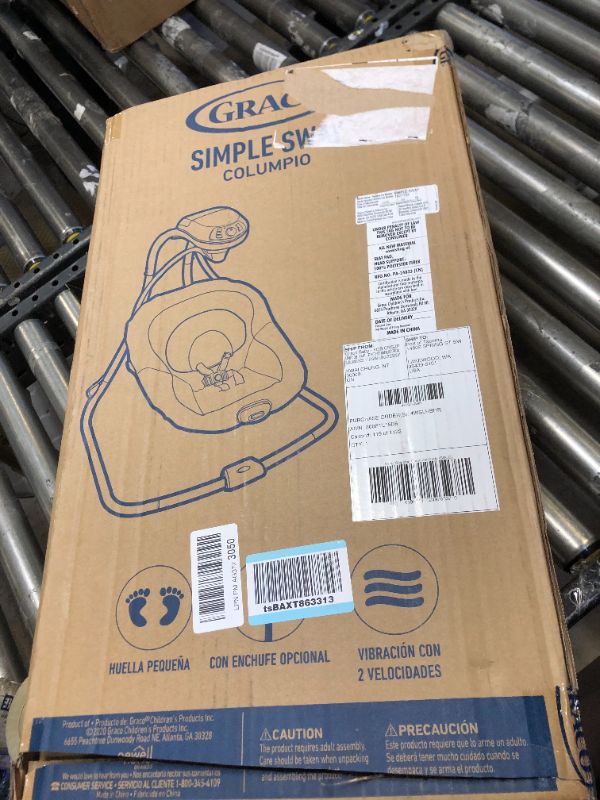 Photo 1 of Graco Simple Sway Abbington Baby Swing
