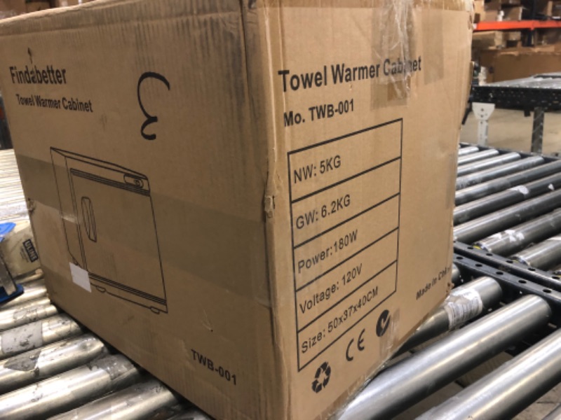 Photo 1 of 18L Black Professional Spa Hot Towel Warmer and Family or Personal Towel Warmer - opened box used 