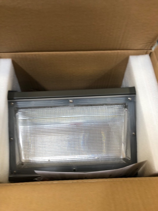 Photo 2 of 120W New LED Wall  with Dusk-to-Dawn Photocell, IP65 Waterproof Outdoor Lighting Fixture, 800-1000W HPS/MH Replacement, 14400lm 5000K 120Vac