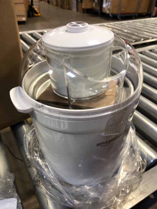 Photo 3 of Amazon Basics 1.5 Quart Automatic Homemade Ice Cream Maker