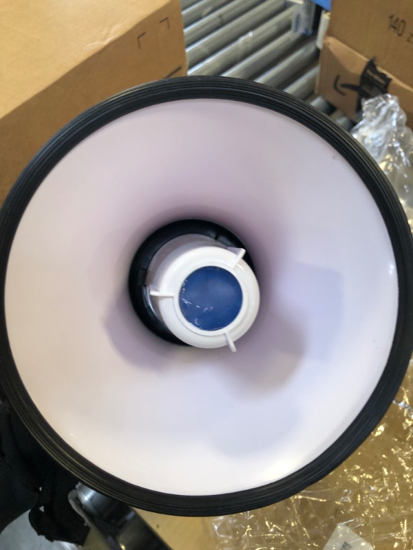 Photo 4 of Pyle Bullhorn Megaphone Speaker with Built-in Rechargeable Battery, 10 Second Memory Record, Detachable Handheld Microph