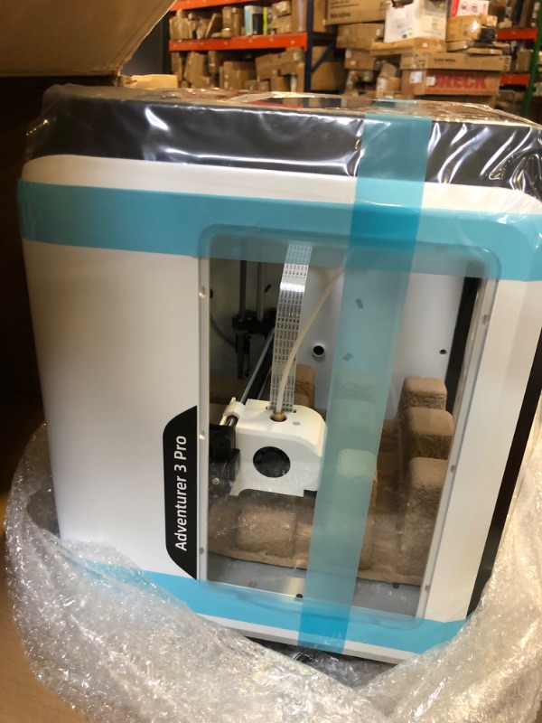 Photo 4 of FLASHFORGE 3D Printer Adventurer 3 Pro with 2 Removable Nozzle, Glass Bed and Leveling-Free, Fully Assembled, High Precision Printing with PLA/ABS/PETG/PLA-CF/PETG-CF
